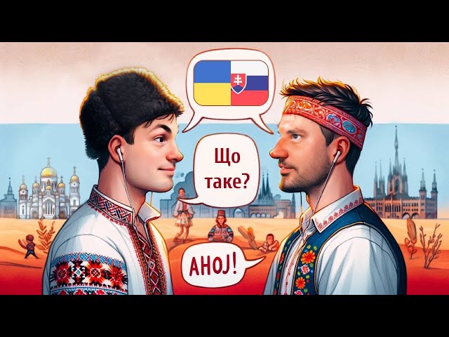 Slovak vs Ukrainian | Can they understand each other?