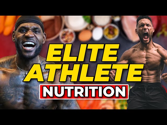 What Elite Athletes EAT To Play At A High Level! [Pro Athlete Meal Plan for ELITE Performance!] 💪