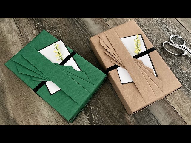 Twisted Fan Gift Wrapping | Gift Wrapping Ideas