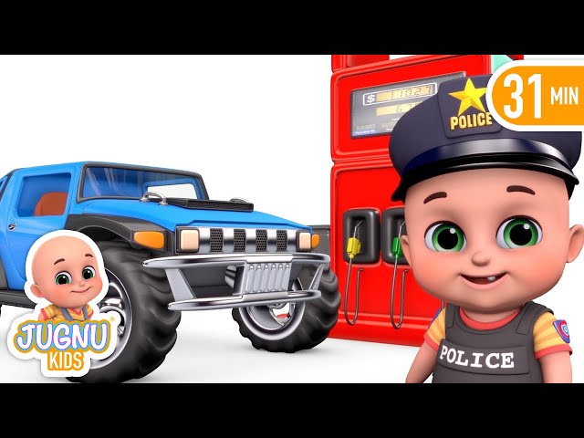 Ambulance Rescue Team | Fire Truck, Police Car Jugnu Kids Nursery Rhymes and Kids Songs