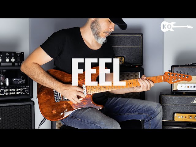 Robbie Williams - Feel - Electric Guitar Cover by Kfir Ochaion - Godin Guitars