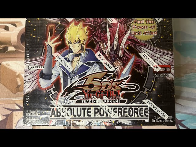 Yugioh 1st edition absolute powerforce booster box opening