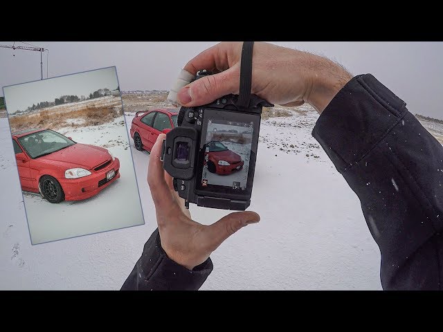 Taking Honda Civic Photos on a Winter Sunday Morning | Honda Civic Project