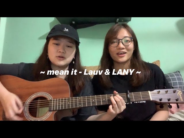 mean it - lauv & LANY (cover)