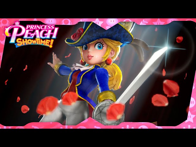 Princess Peach: Showtime! ᴴᴰ Swordfighter Peach (All Levels, Sparkle Gems, & Ribbons)