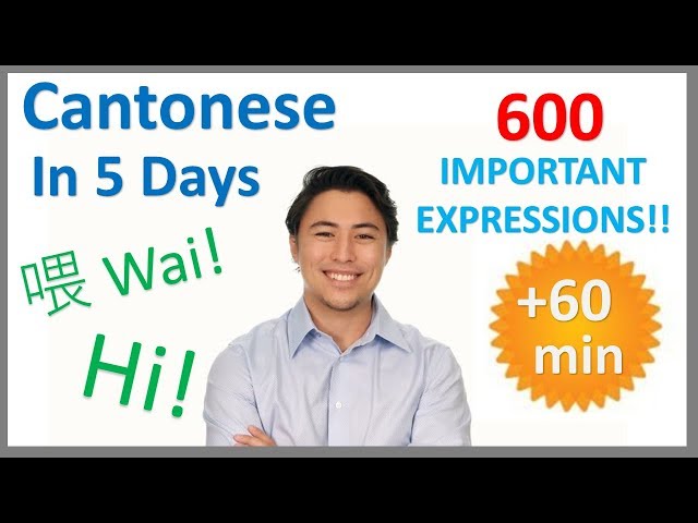 Learn Cantonese in 5 Days - Conversation for Beginners