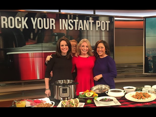 Rock Your Instant Pot!  My Appearance on CBS NY