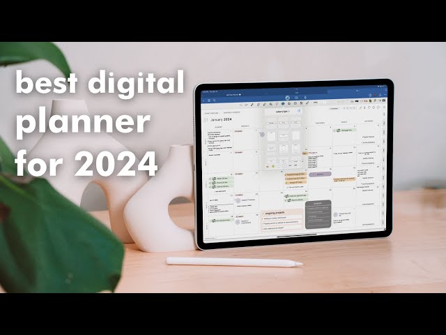 The BEST Digital Planner for 2024 | Apple Calendar, Community, + MORE!