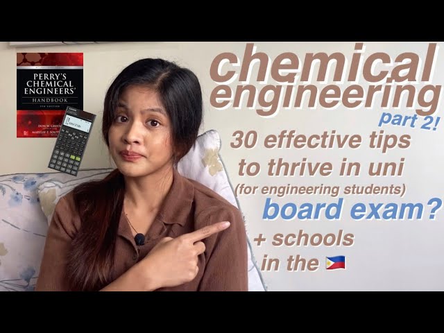 How to Survive Chemical Engineering | My Chemical Engineering Story Pt. 2
