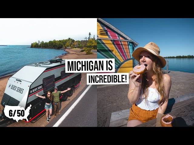 Our PERFECT RV Road Trip Across Michigan’s Upper Peninsula 😍 - The Ultimate Guide