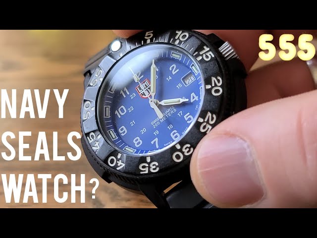 Forgotten 90's Dive Watch: Luminox 3000 Navy Seals Military Wristwatch By 555 Gear