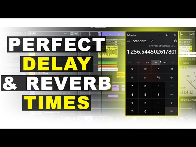 How To Get Correct Delay And Reverb Times | Vocal Mixing