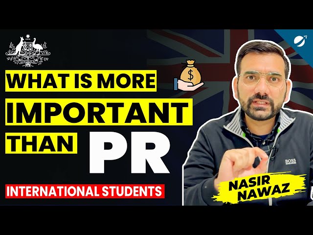 What is More Important for International Student than Australian PR ? | Australian Immigration 2024
