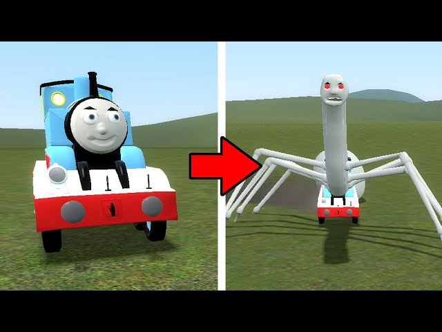 Running For Our Lives From Cursed Thomas The Train!!! (Garry's Mod)