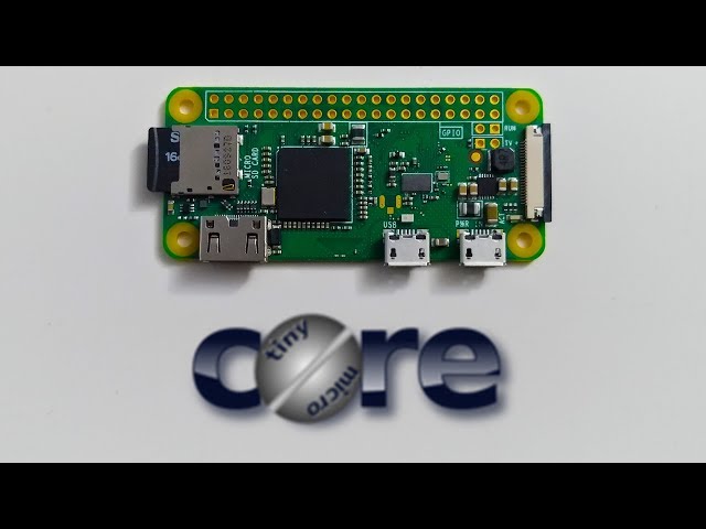 Tiny Core Raspberry Pi Zero W Install