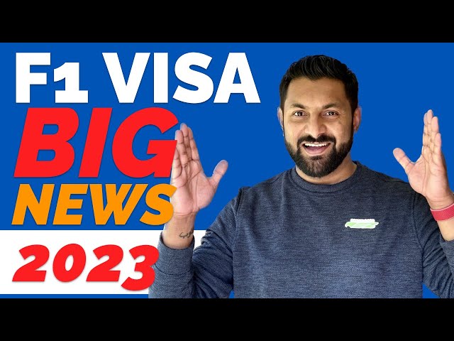 F1 Visa Slots Update for Fall 2023 + BONUS News