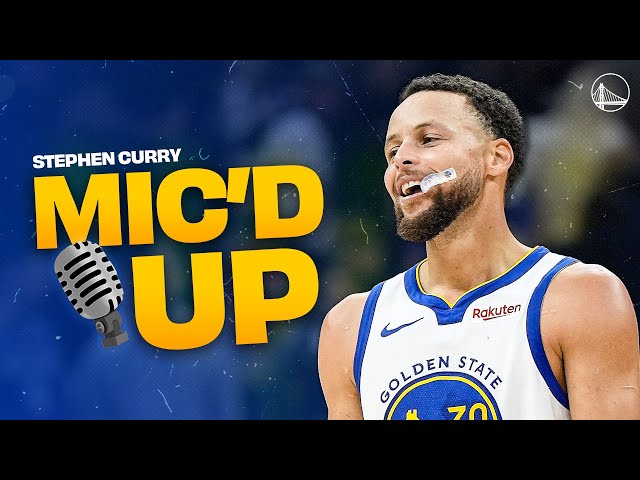 Stephen Curry Mic'd Up vs. Kings is Must See TV 🗣️