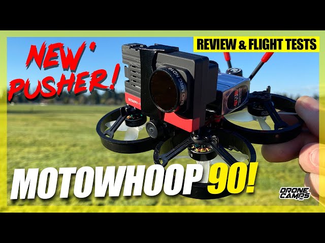 HGLRC Motowhoop 90 2" Pusher Cinewhoop - REVIEW & FLIGHTS