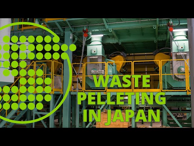 Waste Recycling in Japan: Pelleting - MIIKE x SALMATEC