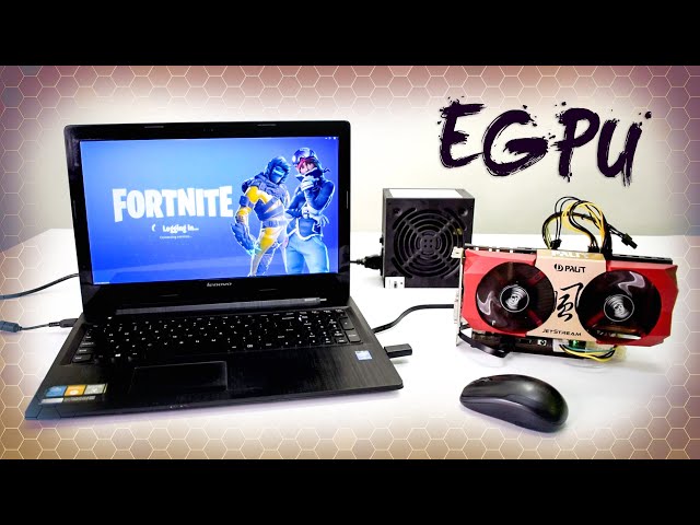 How to Setup External Graphics Card on a Laptop for CHEAP !! - eGPU Tutorial