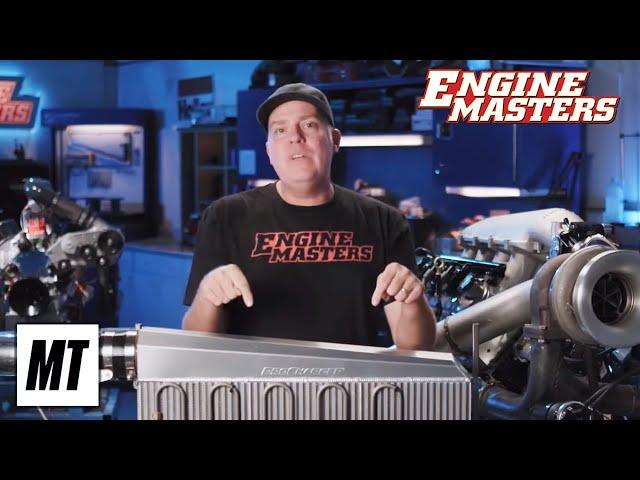 Adding CO2 to an Air-to-Air Intercooler! | Engine Masters | MotorTrend