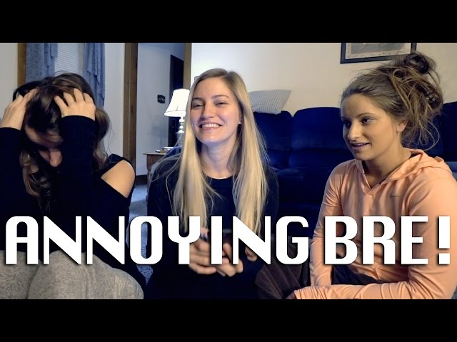 Annoying My Sister Bre! | iJustine