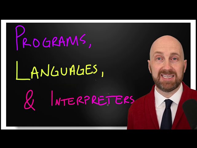 What are Programs, Languages, and Interpreters? An introduction in the context of Python and CS1.