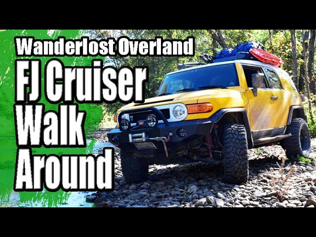 HERE IT IS!- BUILT FJ Cruiser Walk Around - Wanderlost Overland