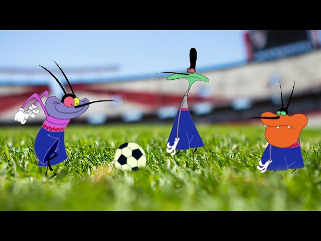 Oggy und die Kakerlaken | Fußballwettbewerb | Volledige aflevering in HD