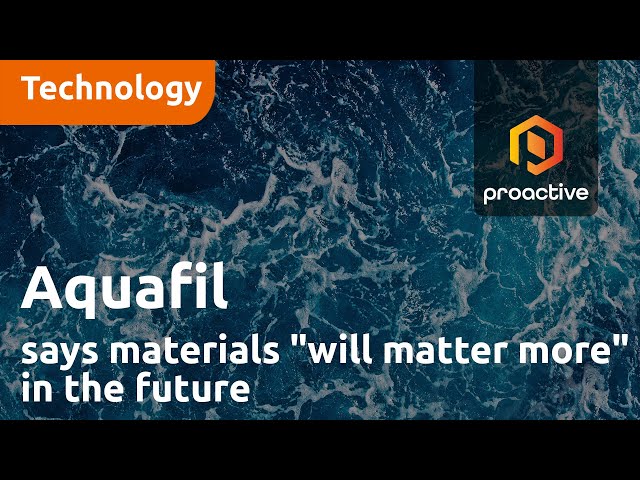 Aquafil CEO says materials "will matter more and more" in the future