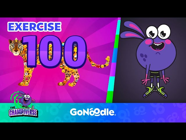 Let's Skip to 100! - Learn to Count | Activities For Kids | GoNoodle