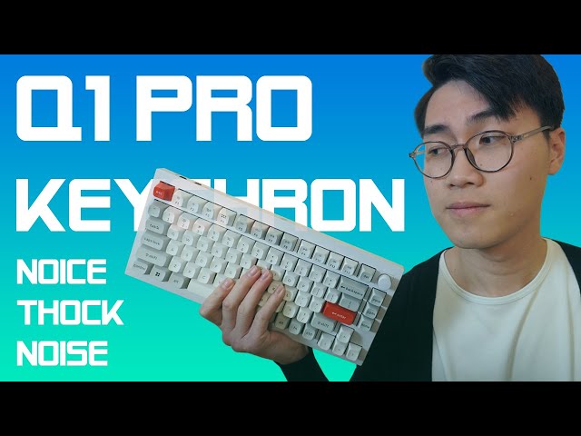 My New Keyboard! Keychron Q1 Pro Review & Mod