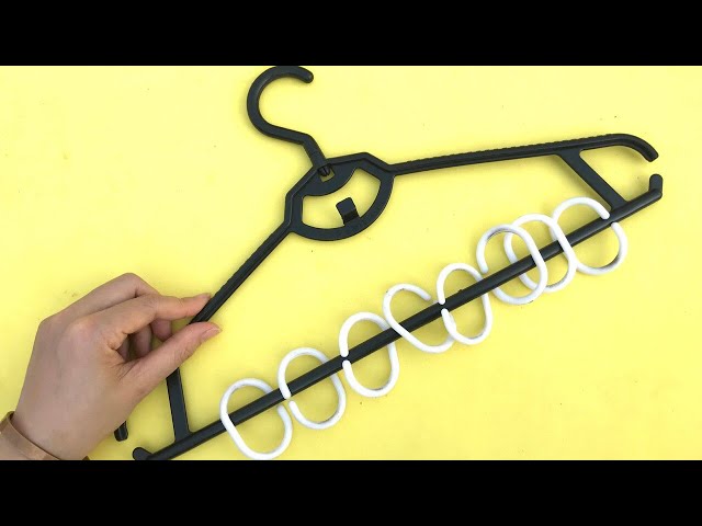10 Amazing Tricks With Clothes Hangers That Are Really Useful - Win Tips
