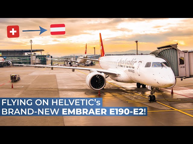 TRIPREPORT | Helvetic Airways (ECONOMY) | Embraer E190-E2 | Zurich - Vienna