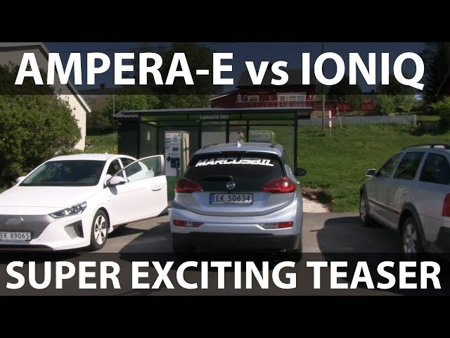 Ampera-e vs Ioniq teaser