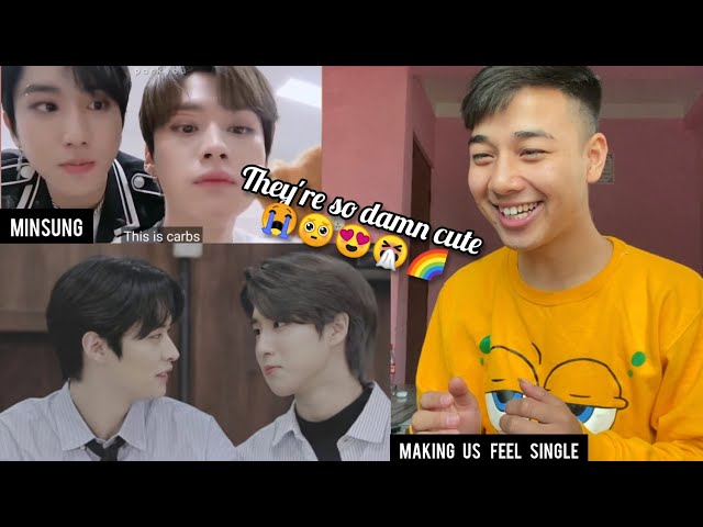 Minsung making us feel single for 12 minutes | REACTION