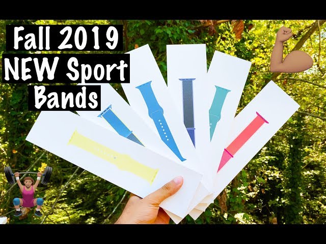 NEW Apple Watch Fall Sport Bands & Sport Loops Review (ALL COLORS!)