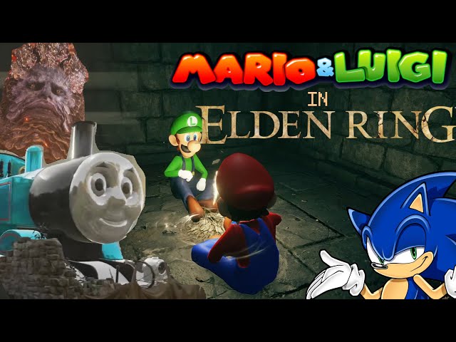 Mario and Luigi go to Elden Ring!? (Stream Highlights)