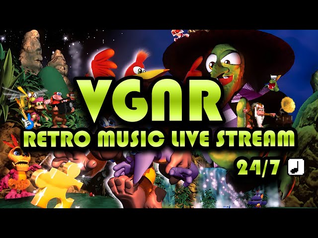 🔴📻Video Game Nostalgic Radio [24/7] Retro Music Live Stream🧩Nintendo, SEGA, PlayStation, PC, Wii..