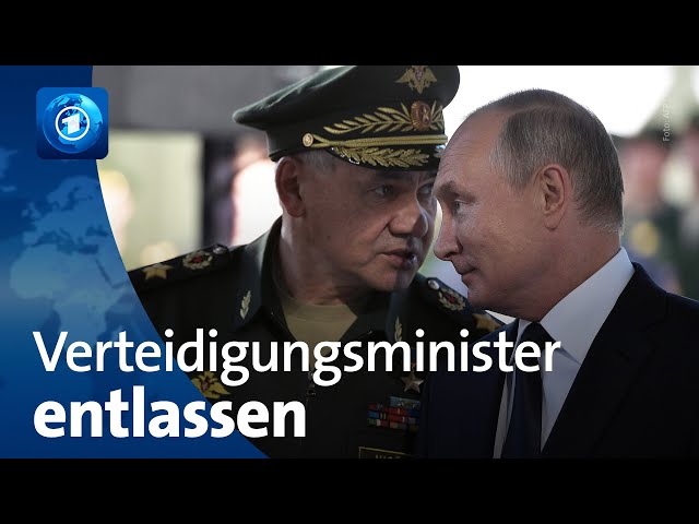 Schoigu entlassen: Putin setzt Verteidigungsminister in Russland ab