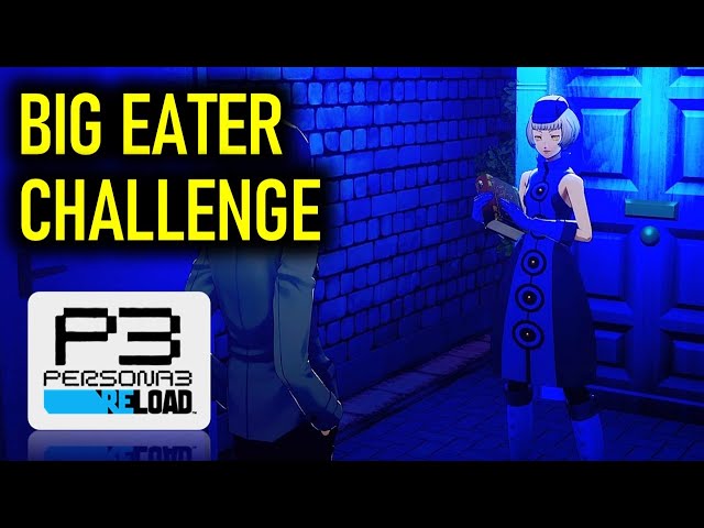 Big Eater Challenge at Wilduck Burger (Elizabeth's Request 11) | Persona 3 Reload