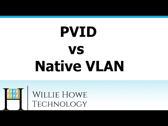 PVID (port vlan id) vs Native VLAN - What's the difference?
