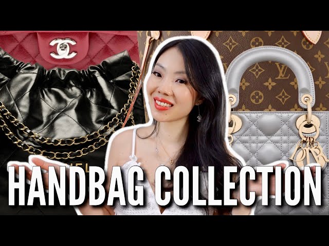 ENTIRE 2024 HANDBAG COLLECTION✨Which Bag Left my Collection?✨Chanel, LV, Dior, Celine FashionablyAMY