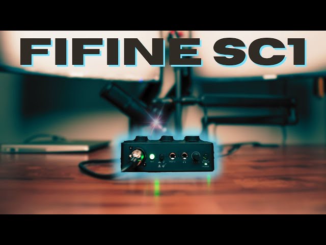 Fifine SC1 Audio Interface Review - Under $60!