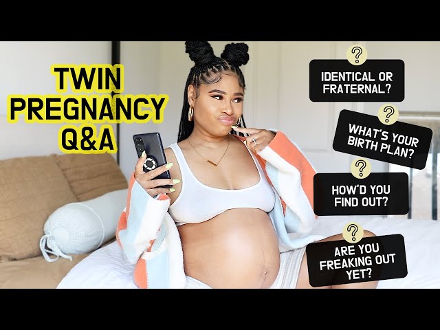 TWIN PREGNANCY Q&A🤰🏽: How I Found Out, Complications, Genders, My True Feelings + MORE❤️