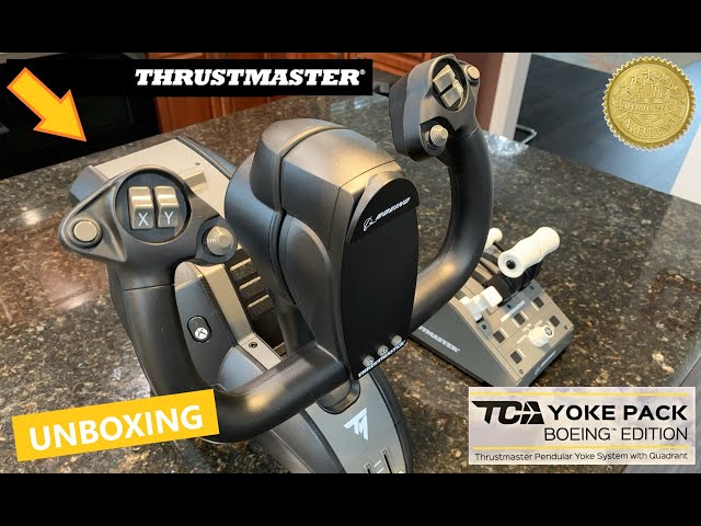 Thrustmaster TCA Yoke Pack Boeing Edition/ *Detailed Unboxing*