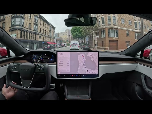 Tesla Full Self-Driving Beta 12.1.2: San Francisco to Burlingame