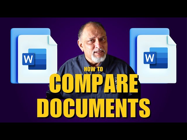 How to compare two versions of a document In Microsoft Word? | Efficiency 365