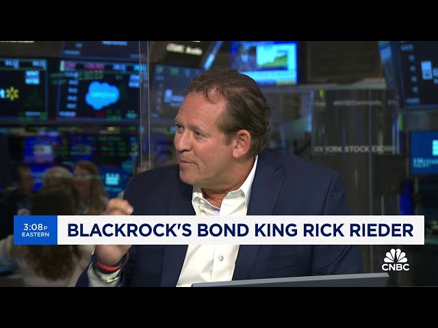 Investors should hold stocks for the next couple of years, says BlackRock's Rick Rieder