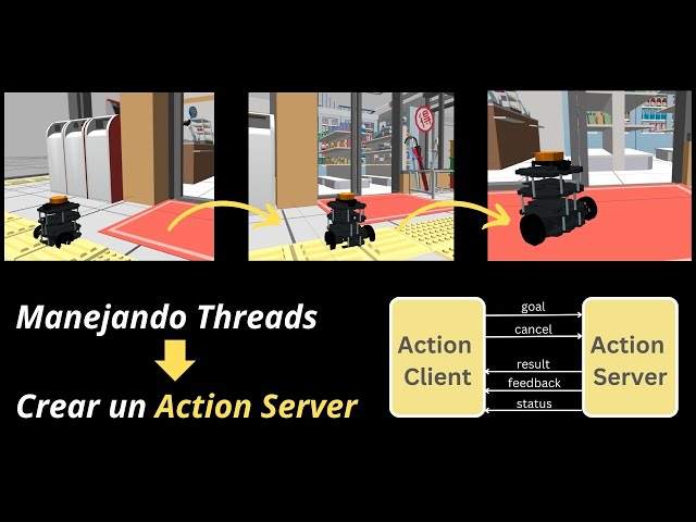 Manejando Threads Para Crear un Action Server | ROS2 Tutorial
